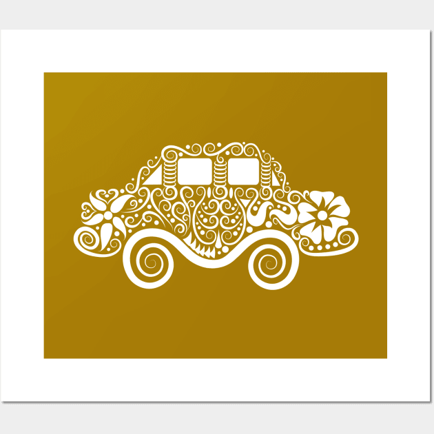 Car Pattern Decoration Wall Art by tsign703